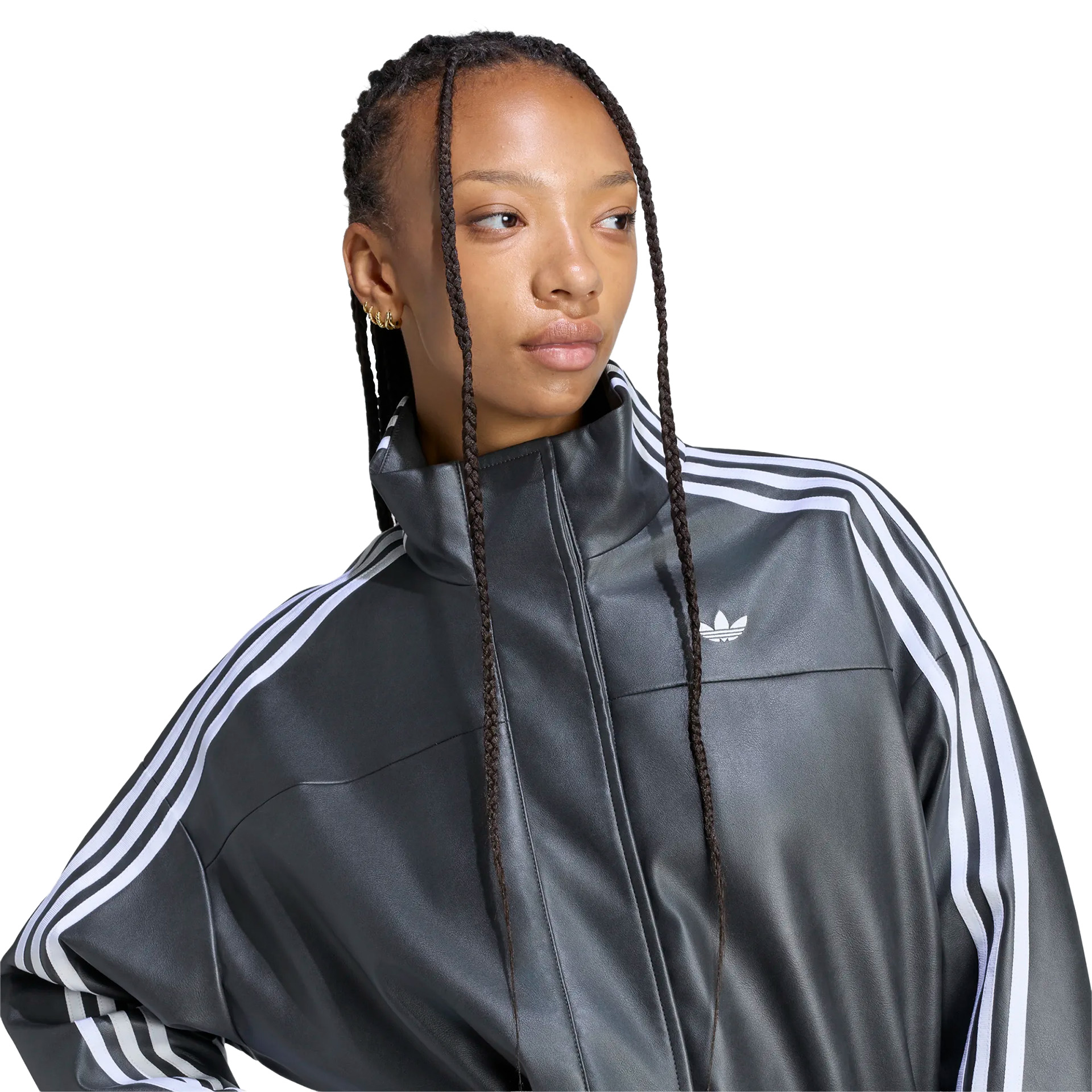 adidas Originals Casaco Adilenium S6 Pleather Black