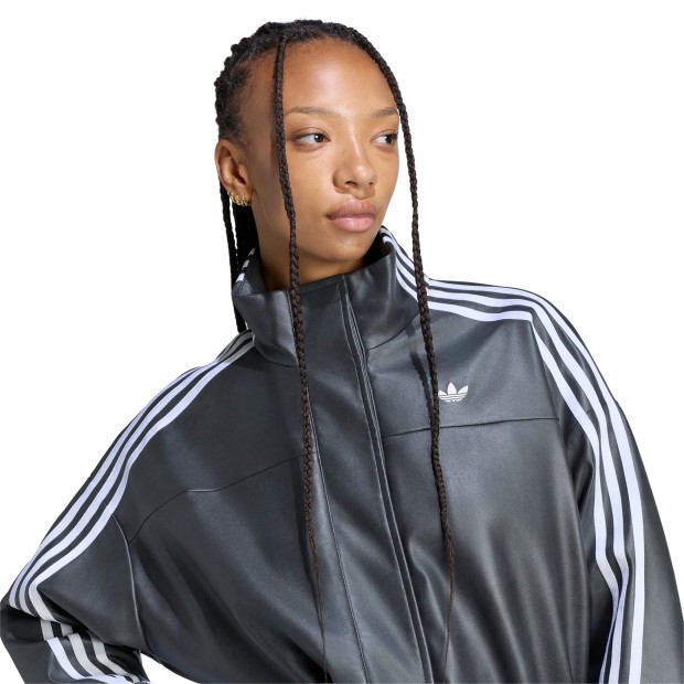 adidas Originals Casaco Adilenium S6 Pleather Black