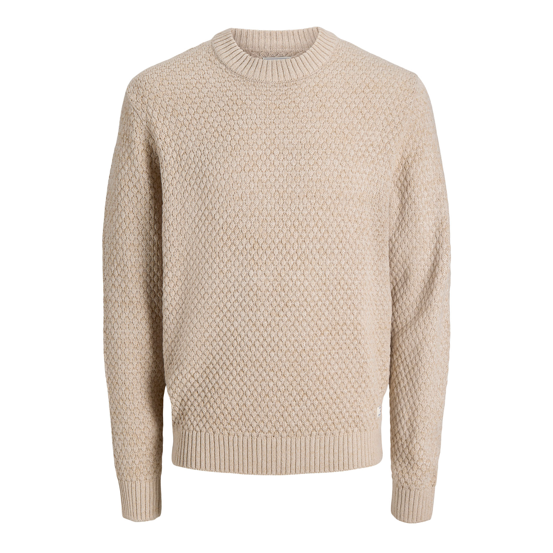 Jack & Jones Camisola Blake Knit Crew Neck Moonbeam