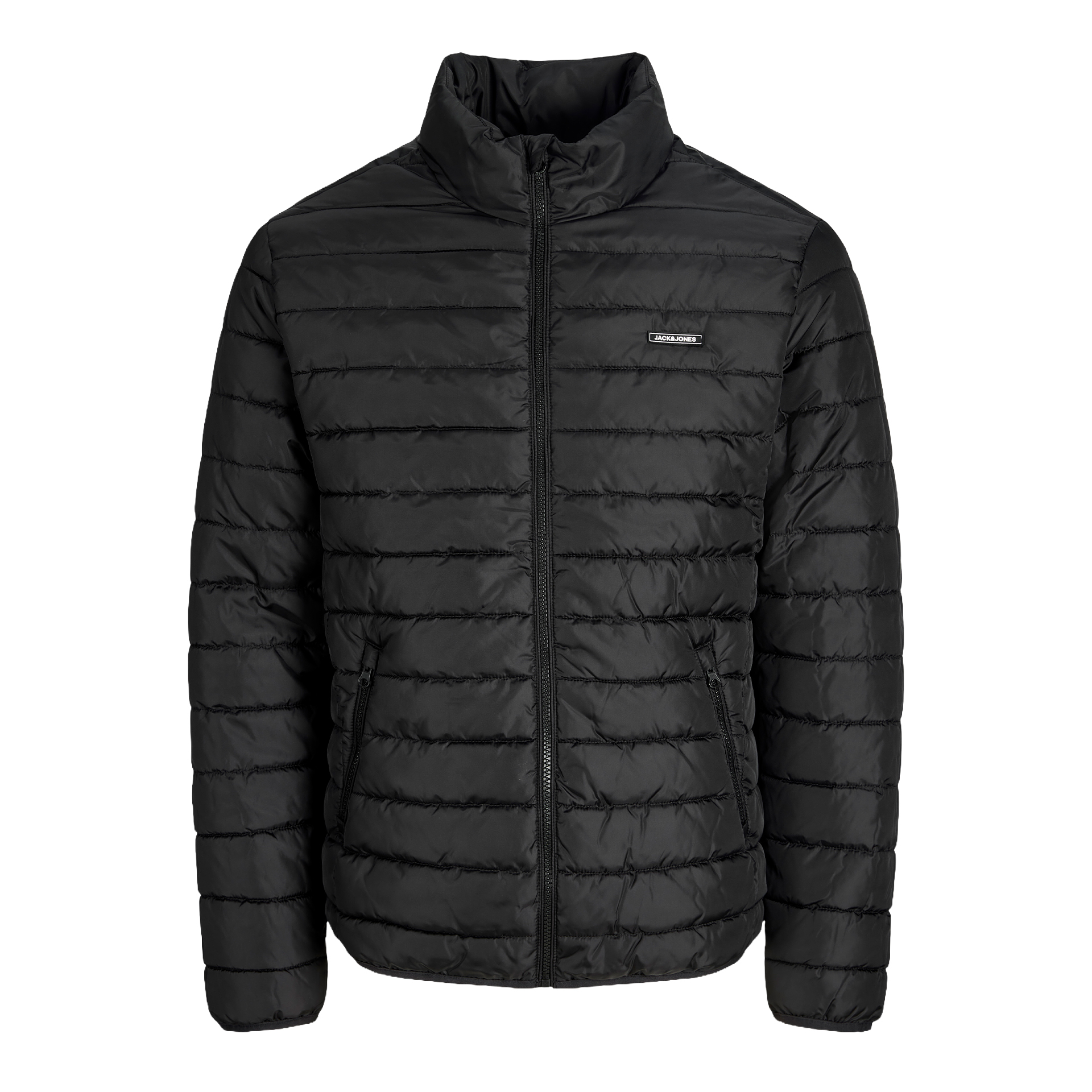 Jack & Jones Casaco Elvis Light Puffer Collar Black