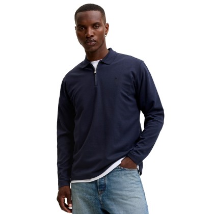 Jack & Jones Polo Ethan Zip Night Sky