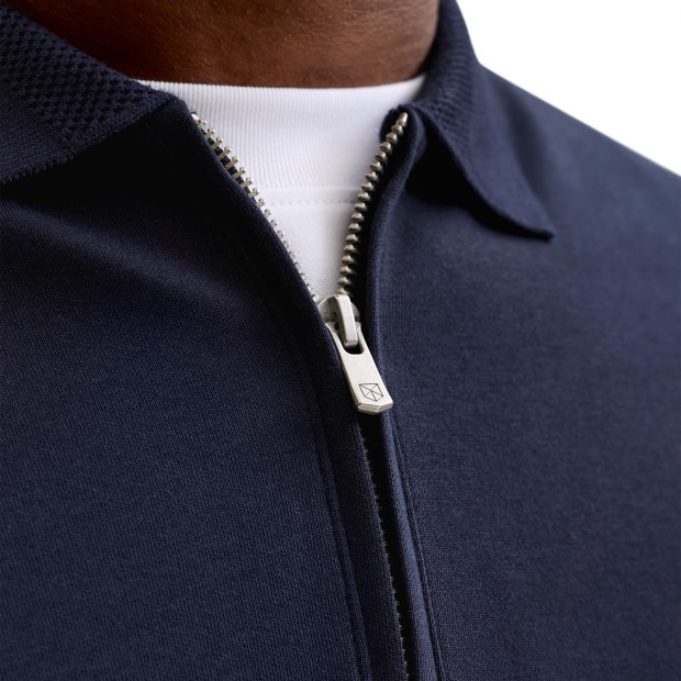 Jack & Jones Polo Ethan Zip Night Sky