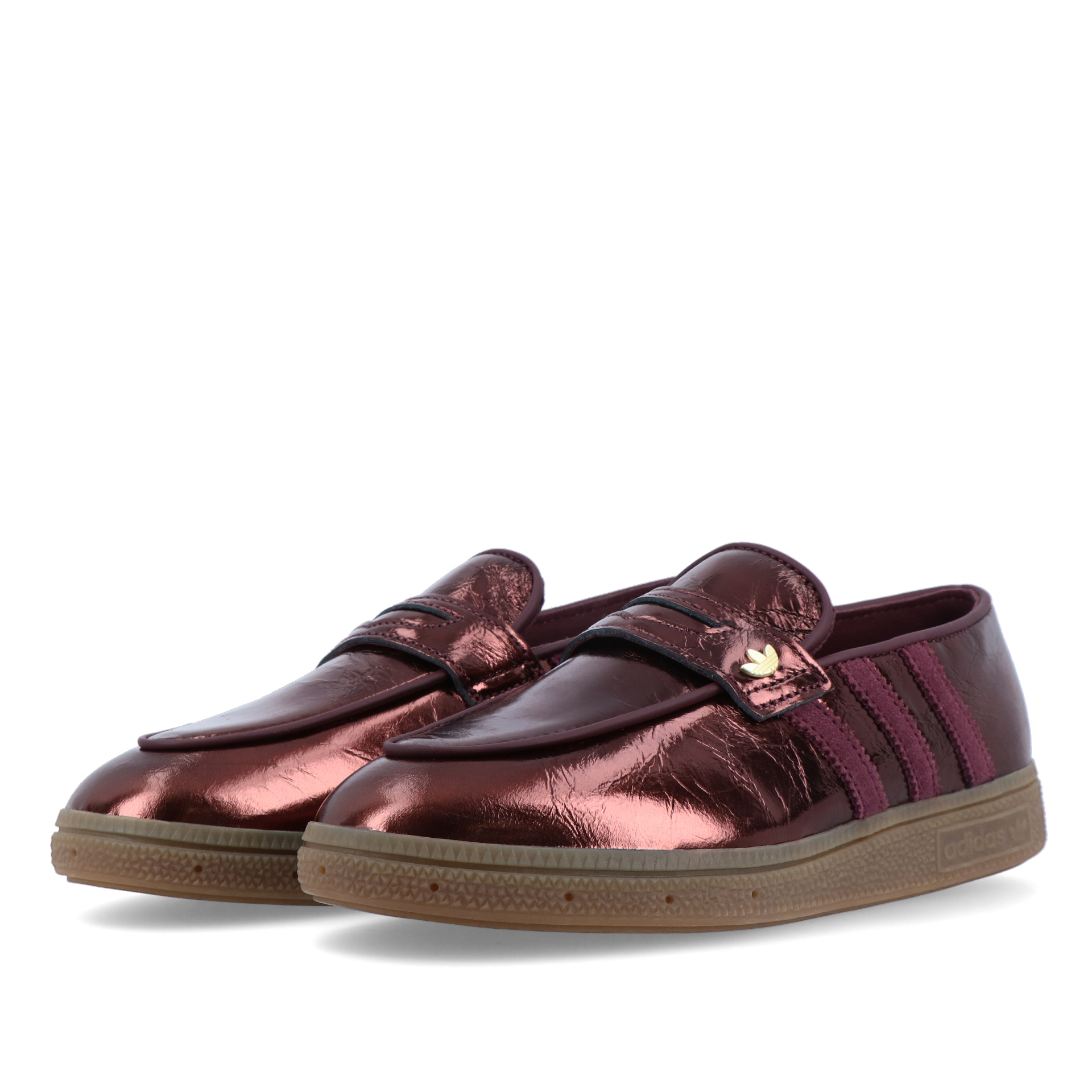 adidas Originals Handball Spezial Loafer W Maroon / Gold Met.