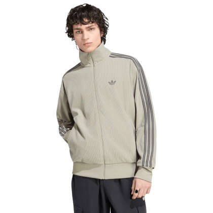 adidas Originals Casaco Firebird Corduroy Green / Silver Pebble