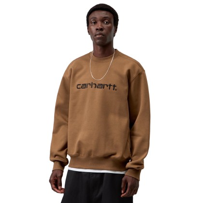 Carhartt Wip Sweat Carhartt Wip H Brown / Black