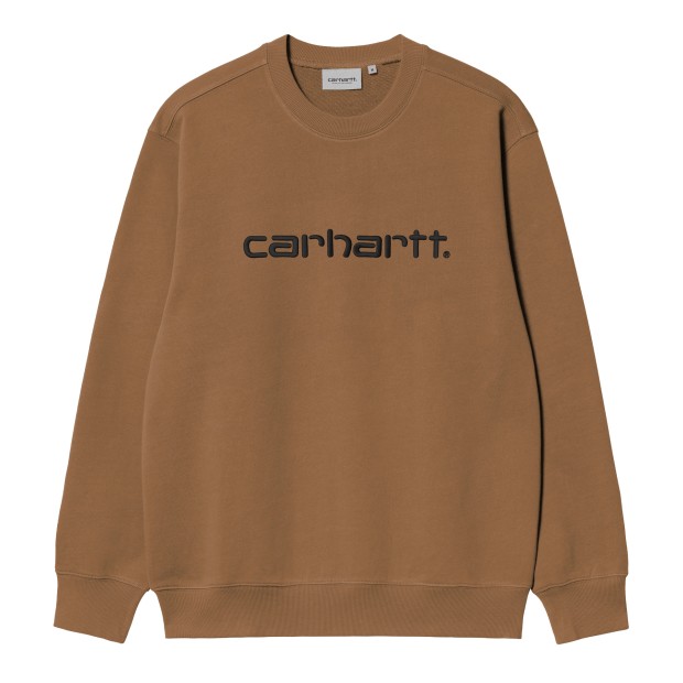 Carhartt Wip Sweat Carhartt Wip H Brown / Black