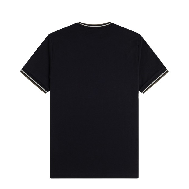 Fred Perry T-shirt M1588v-w54 Blk/ecr/lrlwgren