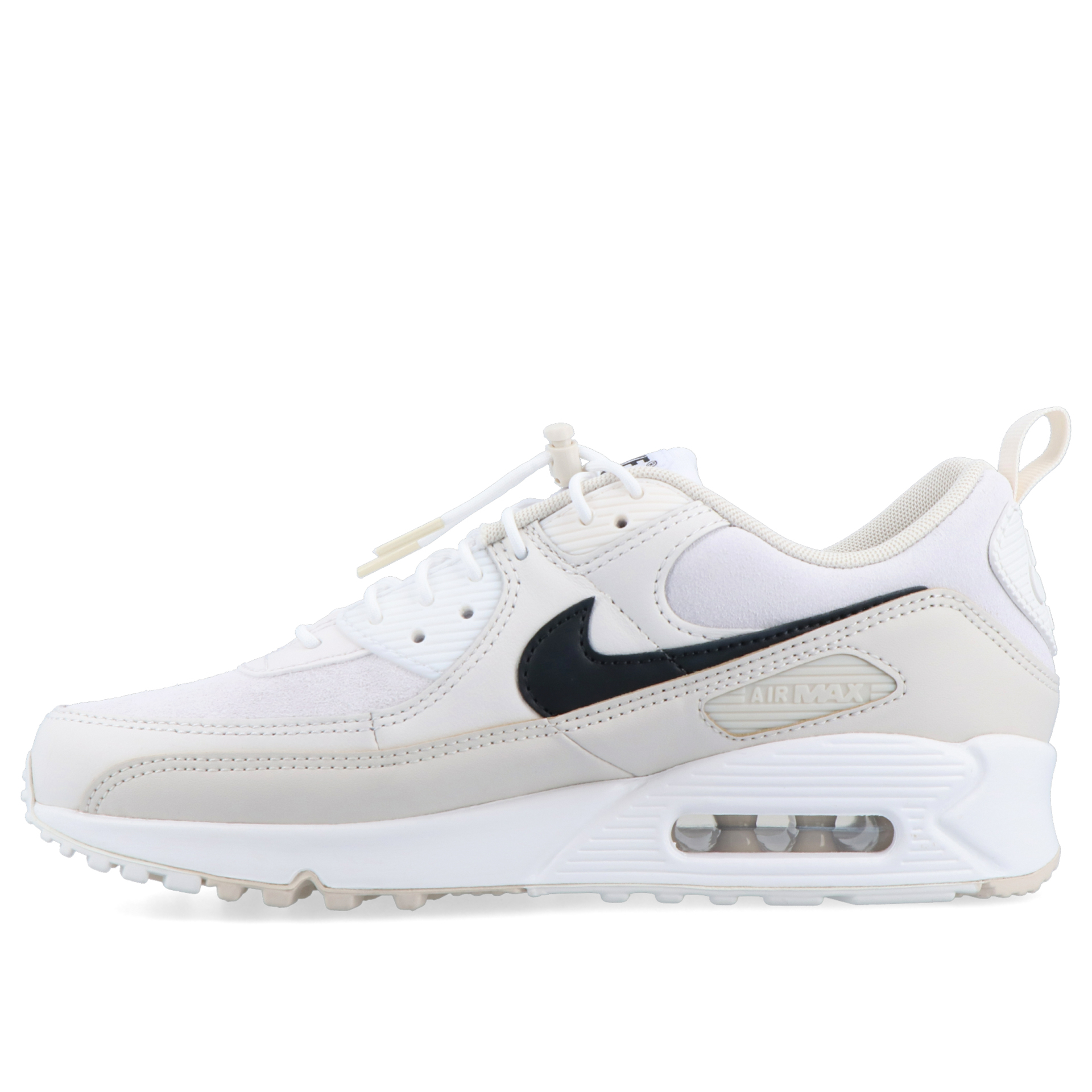 Nike Air Max 90 White/black-lt Orewood Brn-phantom