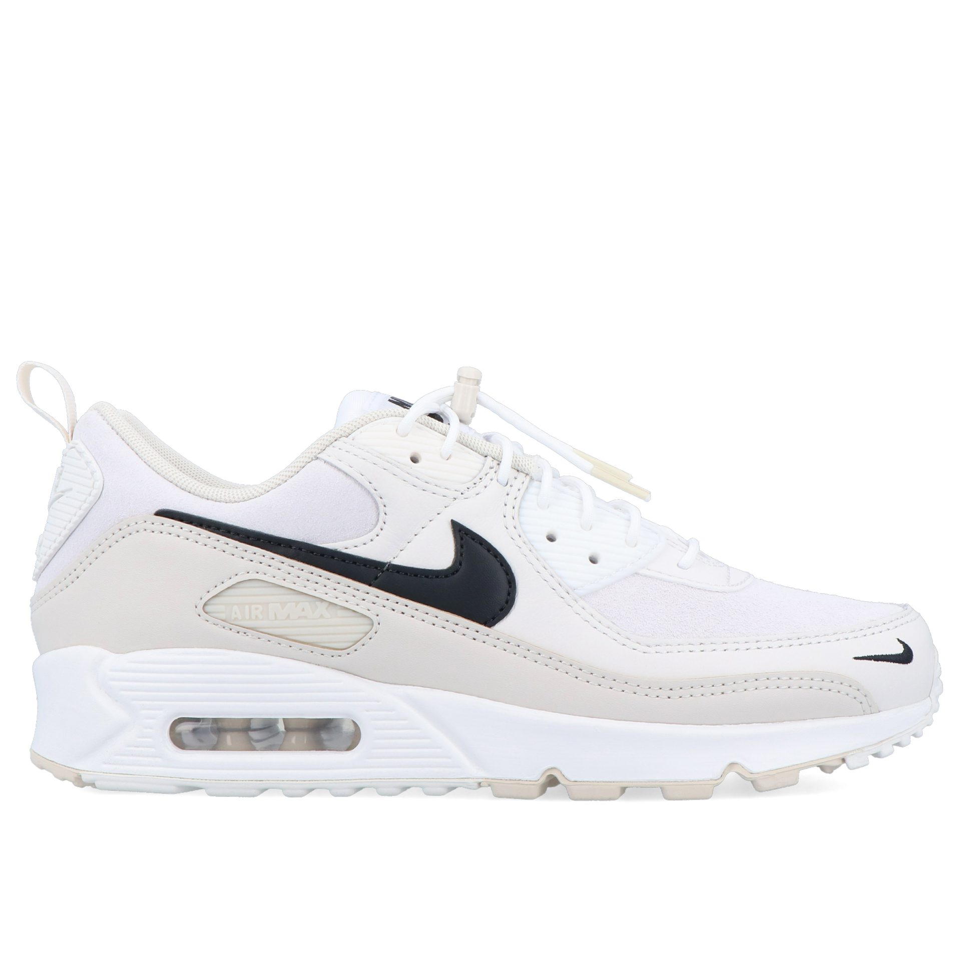 Nike Air Max 90 White/black-lt Orewood Brn-phantom