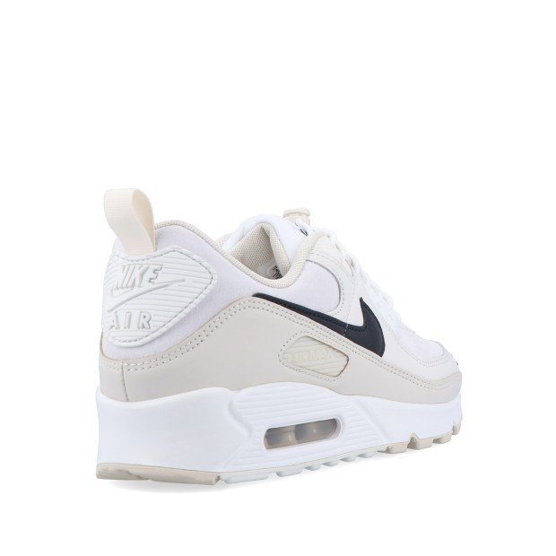 Nike Air Max 90 White/black-lt Orewood Brn-phantom