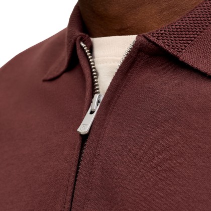 Jack & Jones Polo Ethan Zip Bitter Chocolate Jack & Jones Polo Ethan Zip Bitter Chocolate
