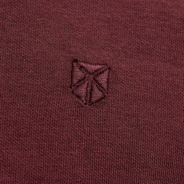 Jack & Jones Polo Ethan Zip Bitter Chocolate