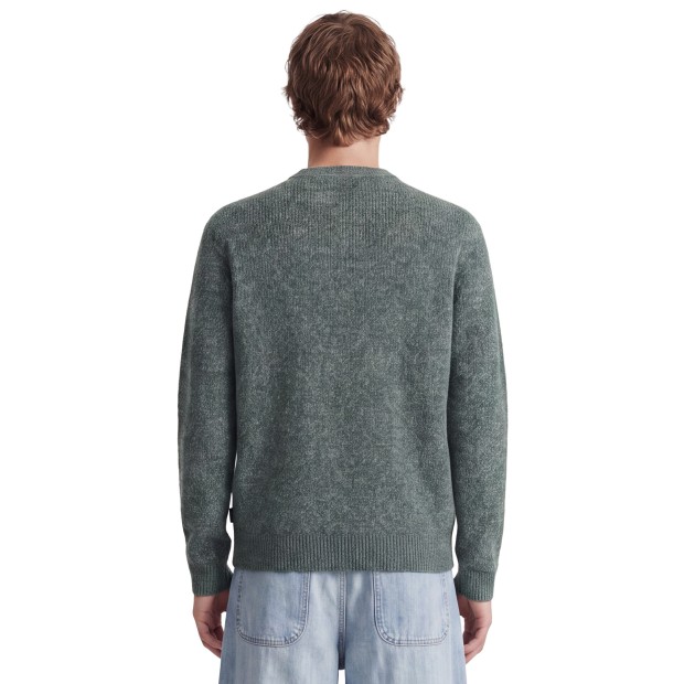 Jack & Jones Camisola Frederiksberg Ollie Knit Crew Neck Laurel Wreath Melange