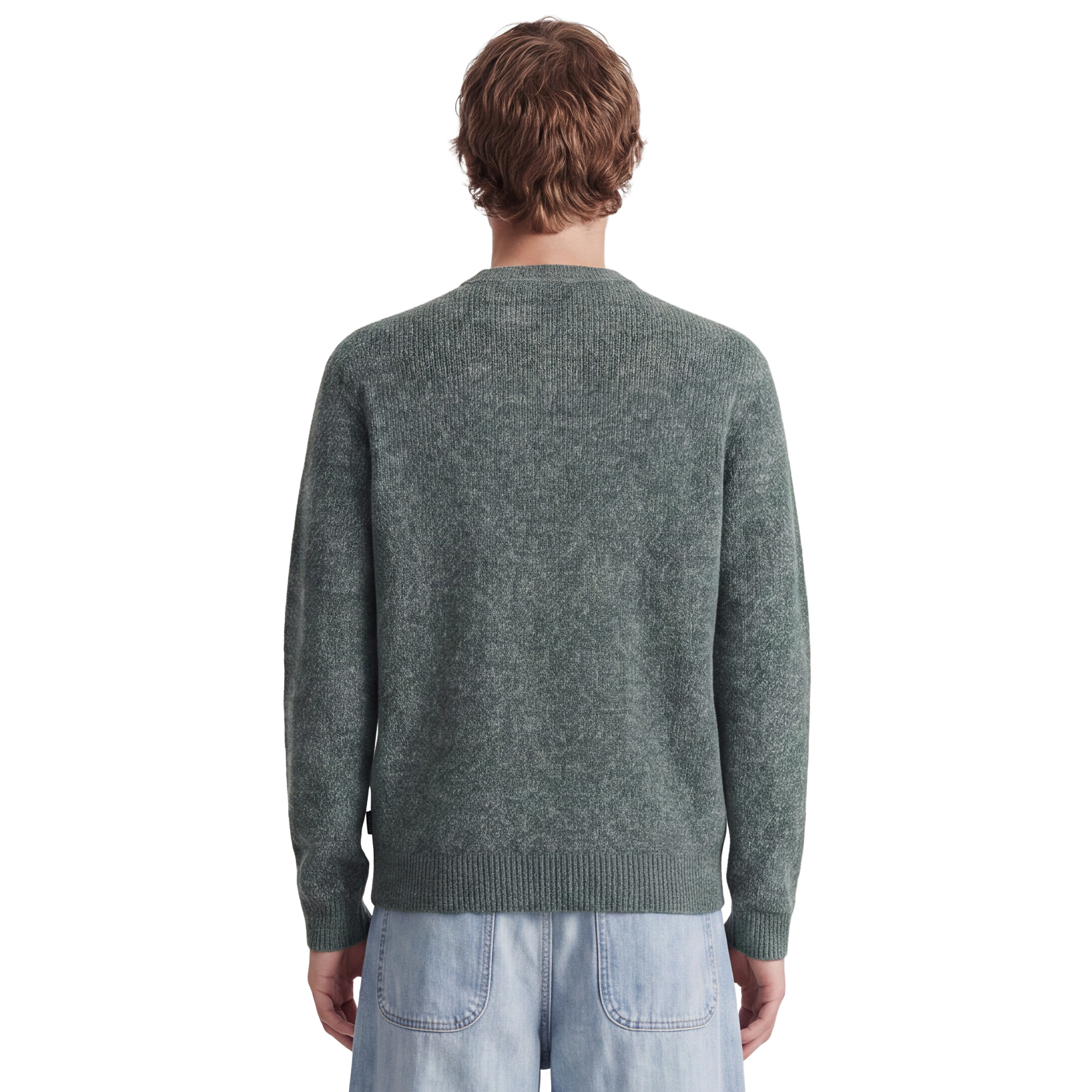 Jack & Jones Camisola Frederiksberg Ollie Knit Crew Neck Laurel Wreath Melange