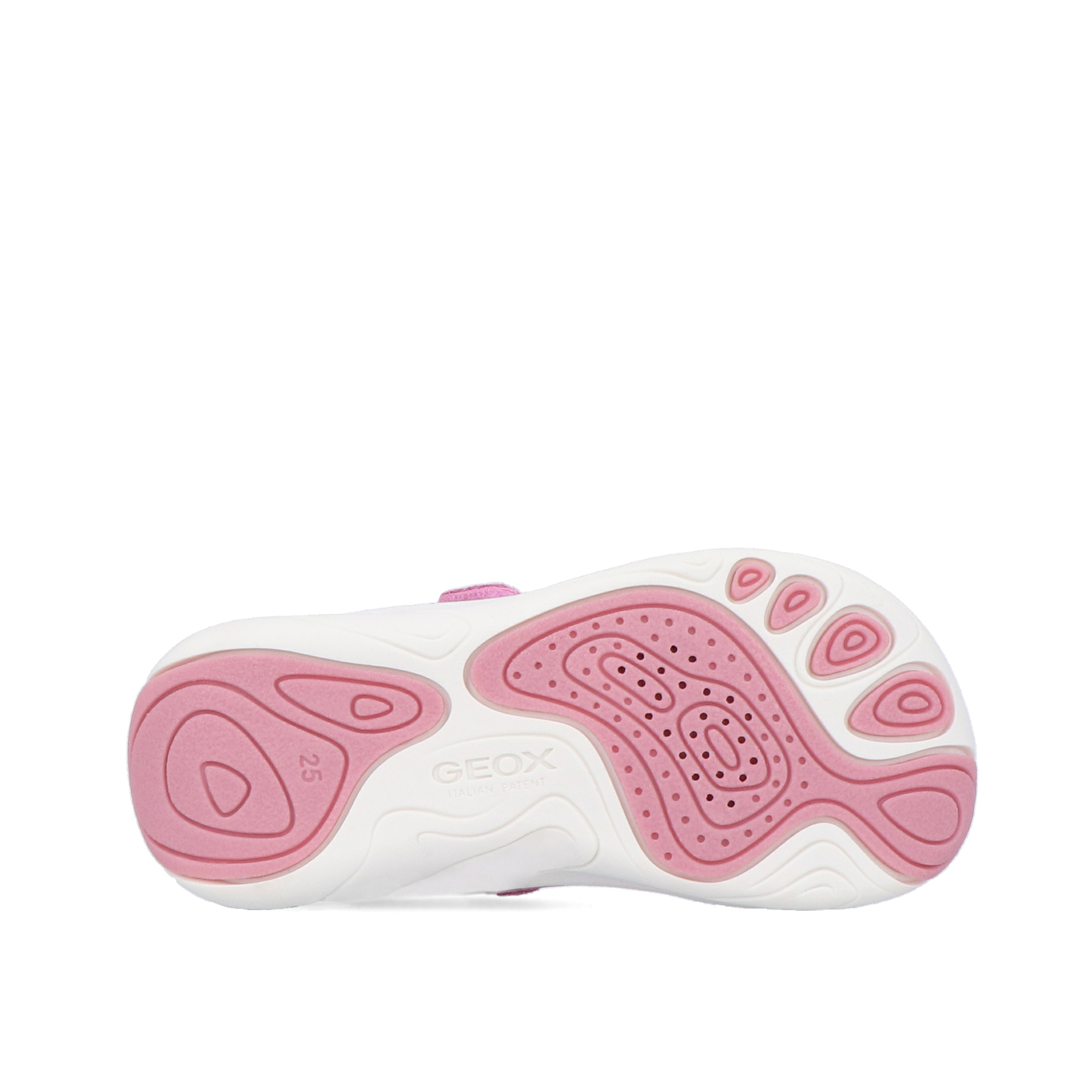 Geox B Foot-run Dk Pink/white