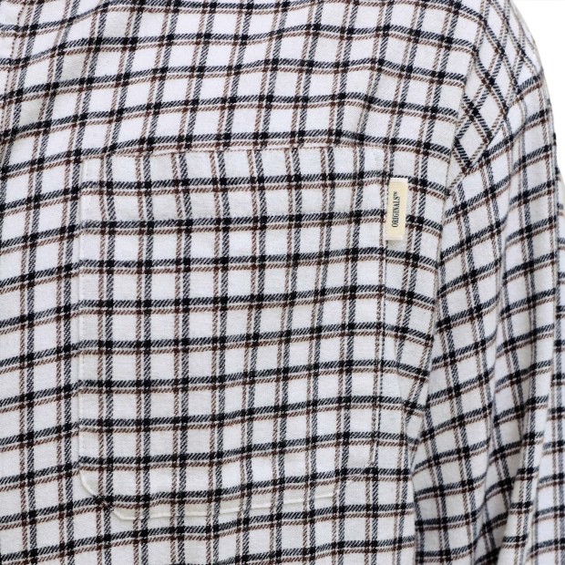 Jack & Jones Camisa Frederiksberg Flannel Antique White Checks