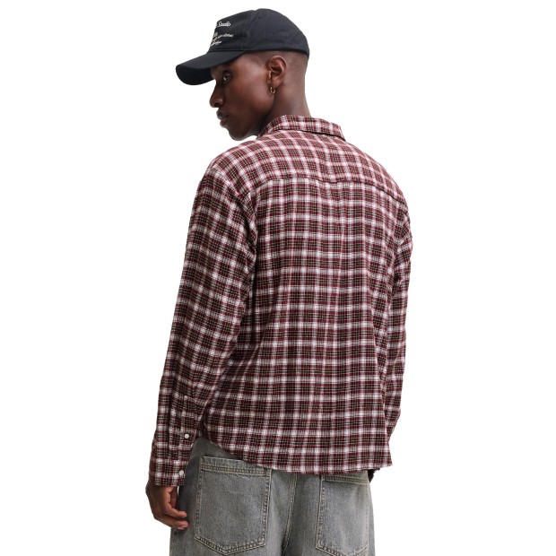 Jack & Jones Camisa Frederiksberg Flannel Chocolate Truffle Checks