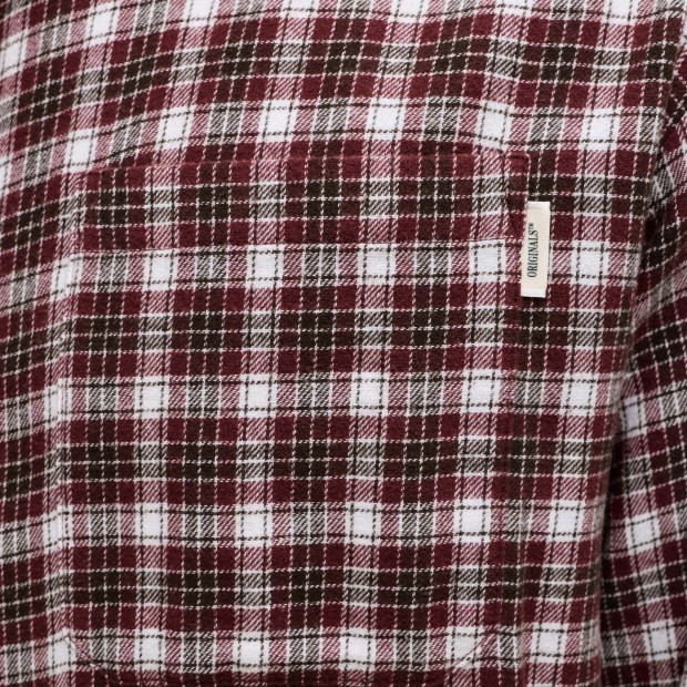 Jack & Jones Camisa Frederiksberg Flannel Chocolate Truffle Checks