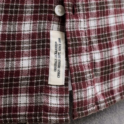 Jack & Jones Camisa Frederiksberg Flannel Chocolate Truffle Checks Jack & Jones Camisa Frederiksberg Flannel Chocolate Truffle Checks