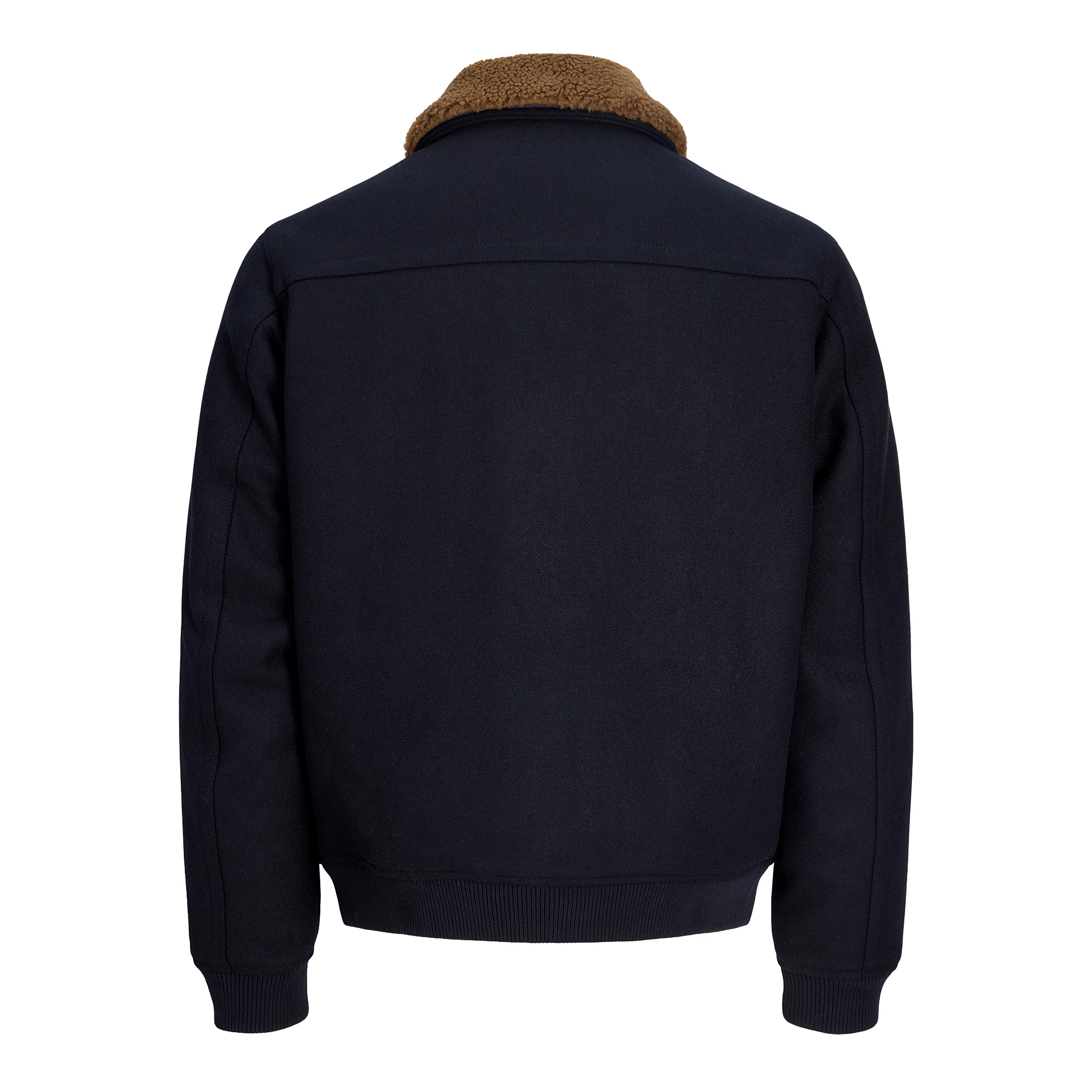 Jack & Jones Casaco Melvin Wool Blend Dark Navy
