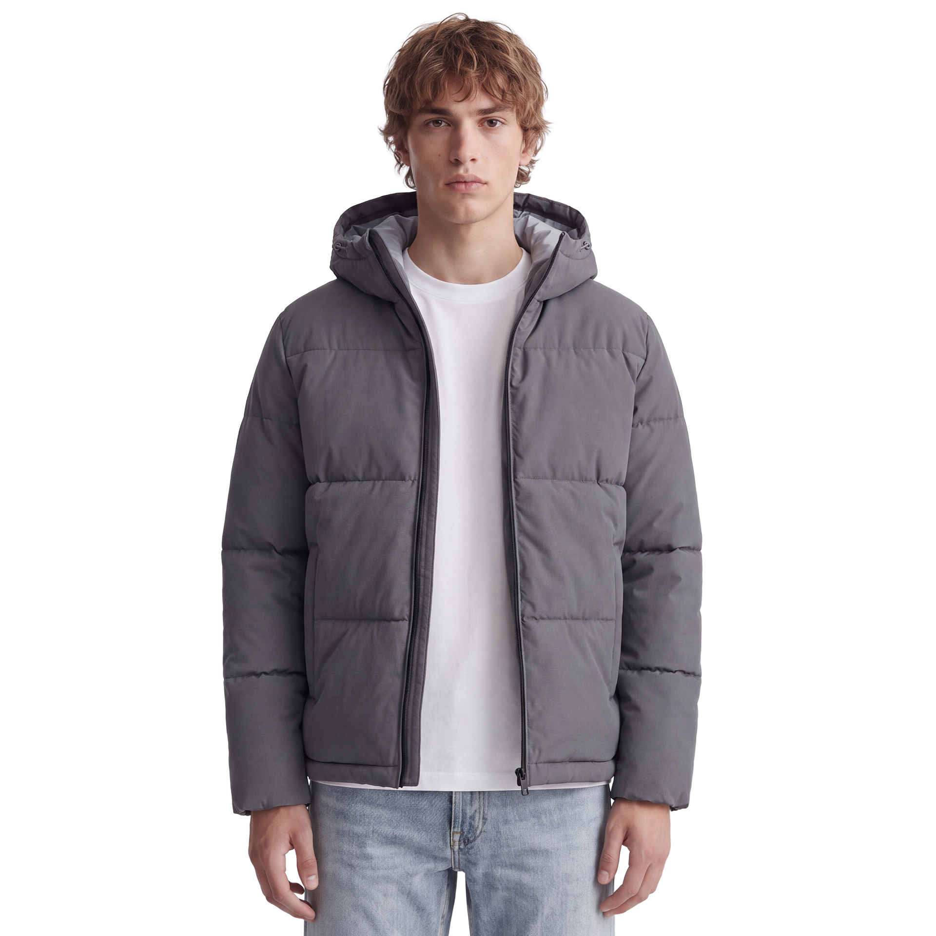Jack & Jones Casaco Galaxy Puffer Asphalt