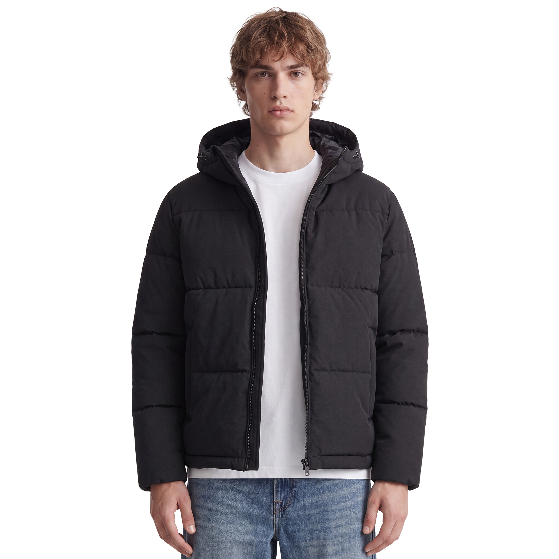 Jack & Jones Casaco Galaxy Puffer Black