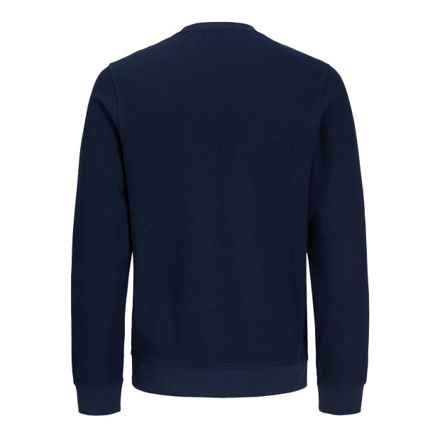 Jack & Jones Sweat Alves Structure Crewneck Navy Blazer