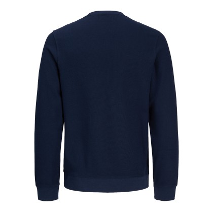 Jack & Jones Sweat Alves Structure Crewneck Navy Blazer Jack & Jones Sweat Alves Structure Crewneck Navy Blazer