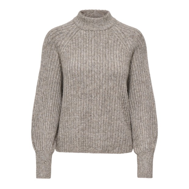 Only Camisola Kalibu Knt Silver Mink Melange