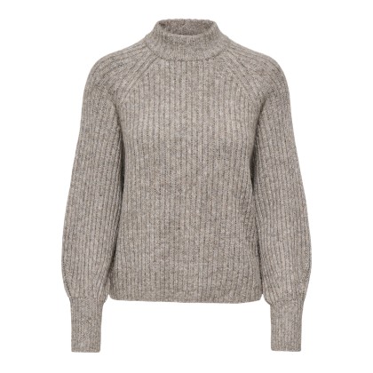 Only Camisola Kalibu Knt Silver Mink Melange Only Camisola Kalibu Knt Silver Mink Melange