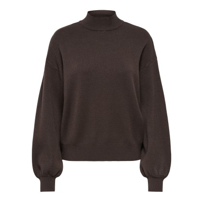 Only Camisola Enya O-neck Knt Chocolate Torte Only Camisola Enya O-neck Knt Chocolate Torte
