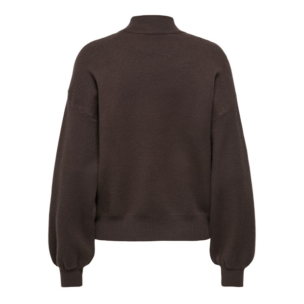 Only Camisola Enya O-neck Knt Chocolate Torte