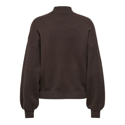 Only Camisola Enya O-neck Knt Chocolate Torte Only Camisola Enya O-neck Knt Chocolate Torte