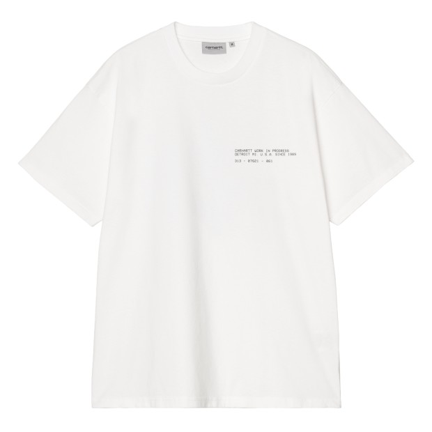 Carhartt Wip T-shirt Feather Progress White