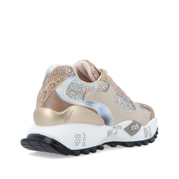 Exé D190608-22 Strass Beige/gold