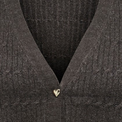 Only Casaco Katia Vneck Cardi Knt Chocolate Torte Melange Only Casaco Katia Vneck Cardi Knt Chocolate Torte Melange