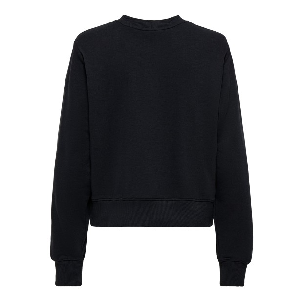 Only Sweat Bila Bear O-neck Black Teddy Shopaholic