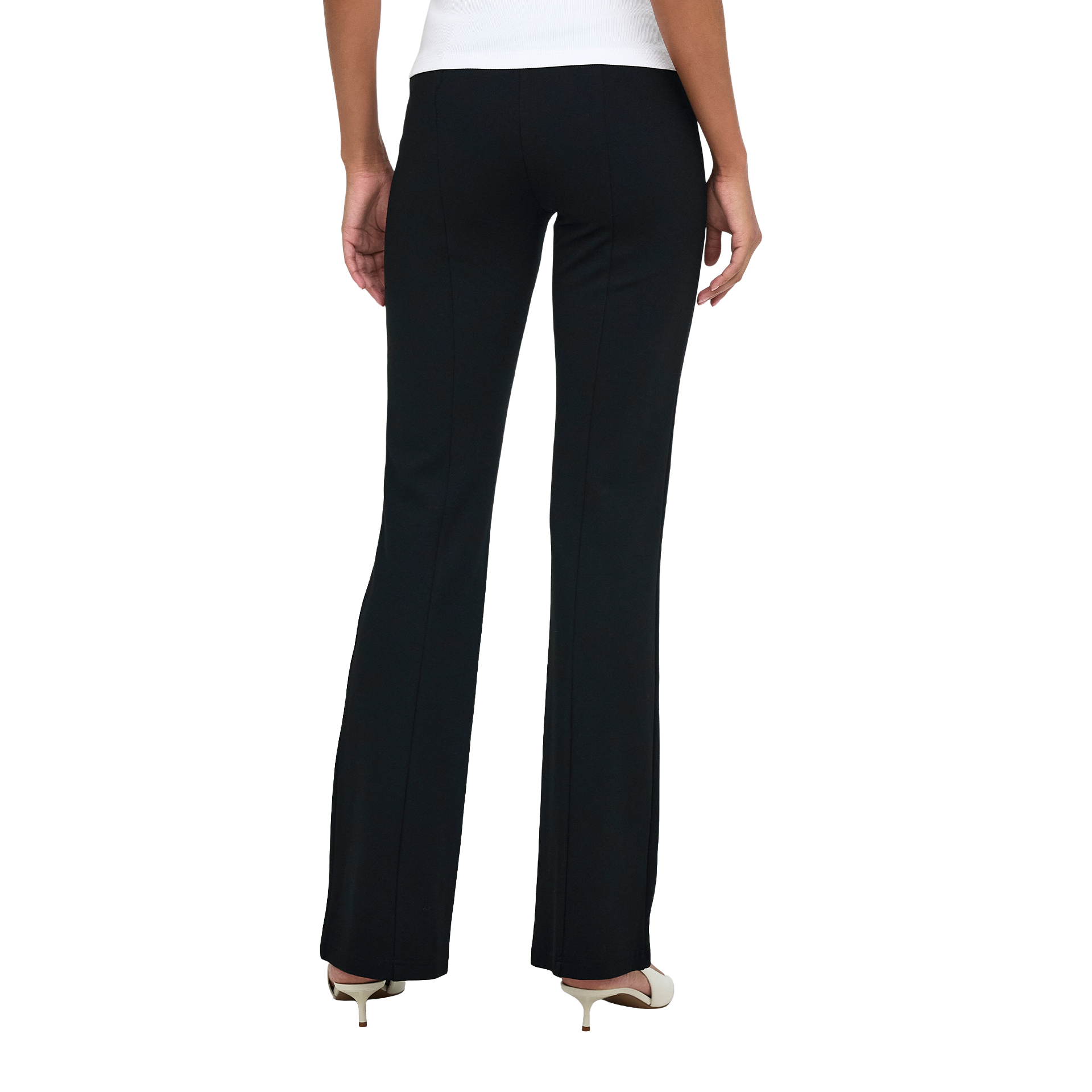 Only Calça Paige Cut Flared Black