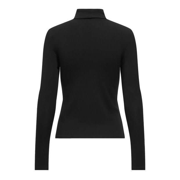 Only Longsleeve Glamour Roll-neck Black