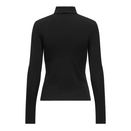 Only Longsleeve Glamour Roll-neck Black