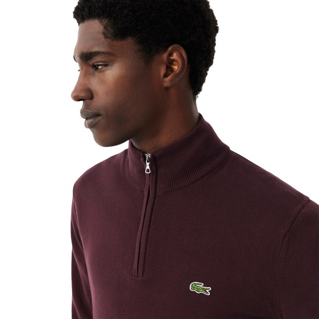 Lacoste Sweat Regular Fit Half-zip Oxalis
