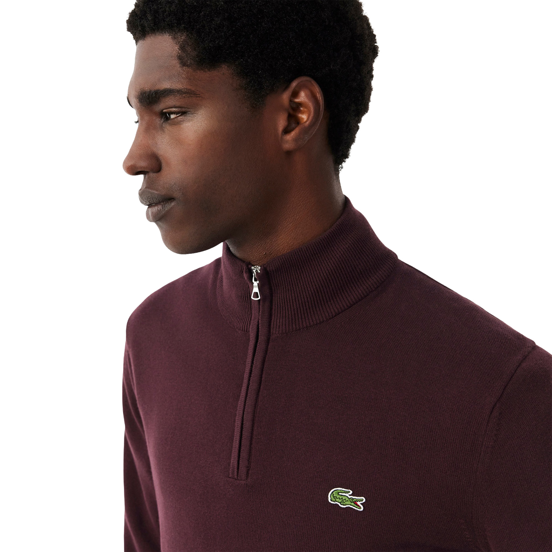 Lacoste Sweat Regular Fit Half-zip Oxalis