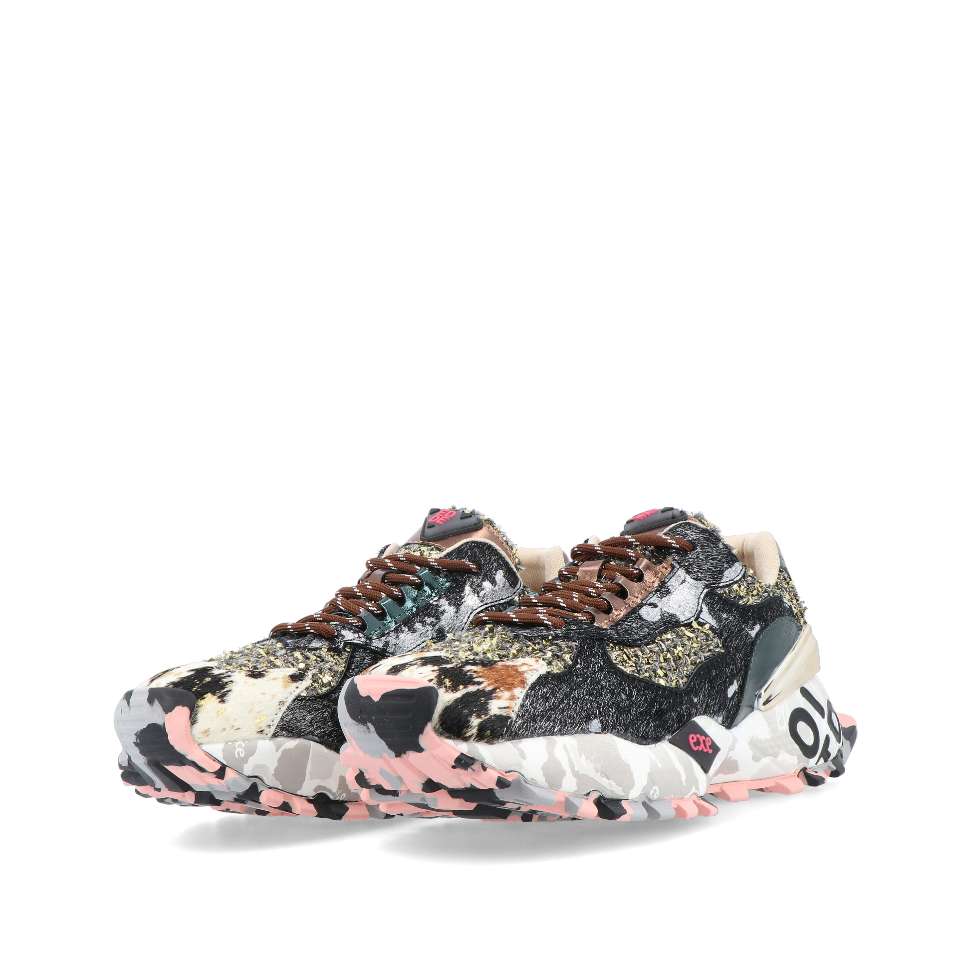 Exé 134-160 Leather Black/brnz