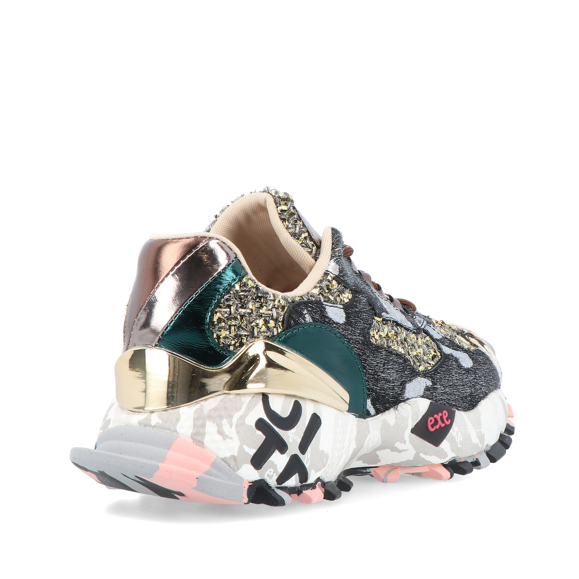 Exé 134-160 Leather Black/brnz