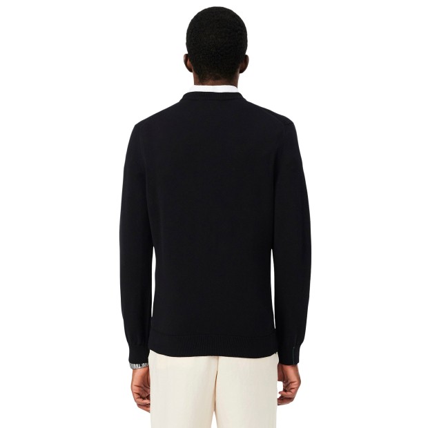 Lacoste Sweat Jersey Crewnecks Black