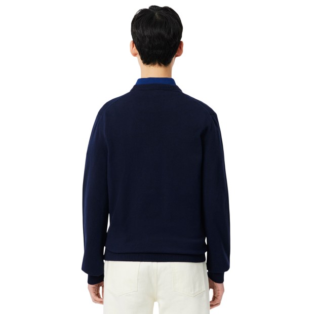Lacoste Sweat Crewnecks Jersey Navy Blue