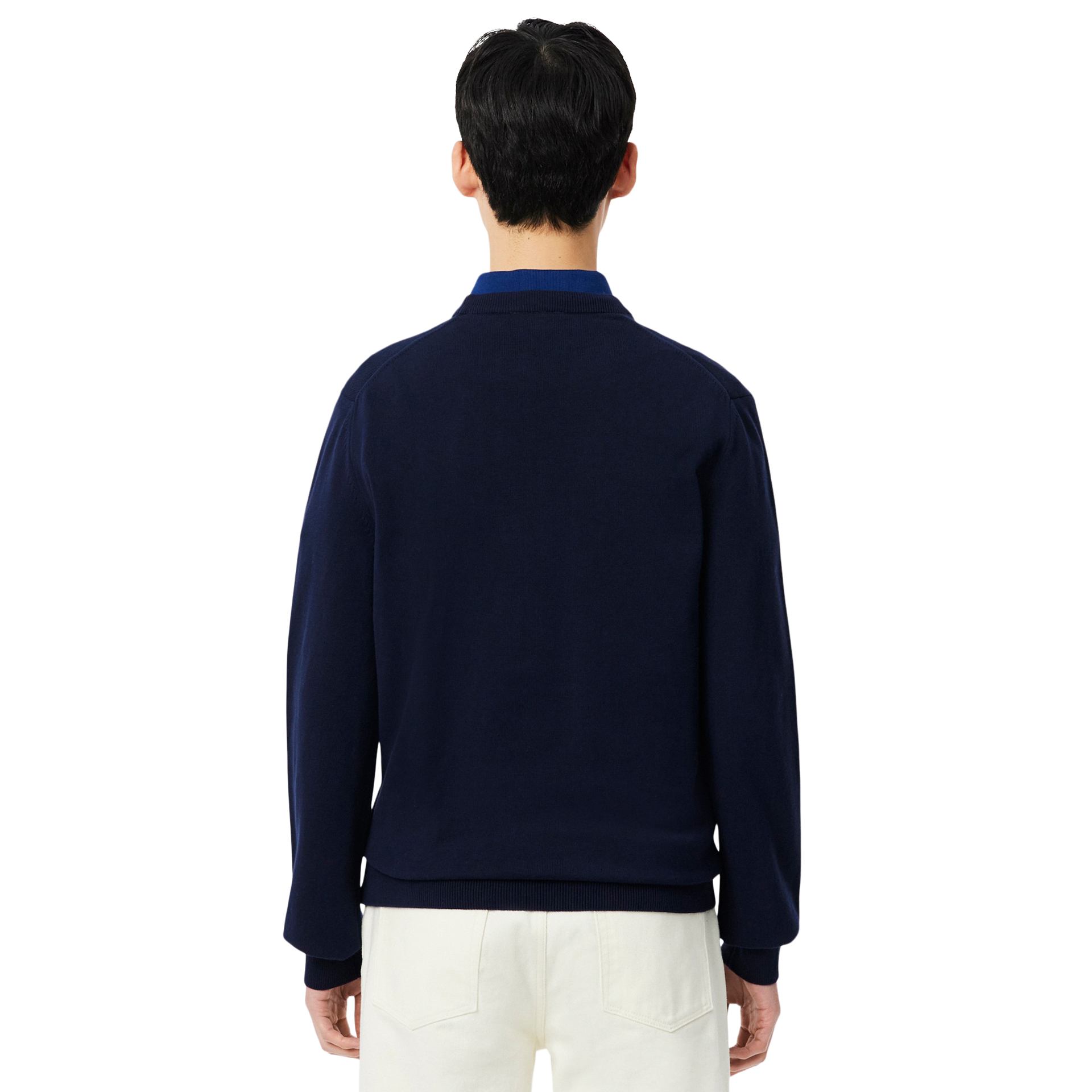 Lacoste Sweat Crewnecks Jersey Navy Blue