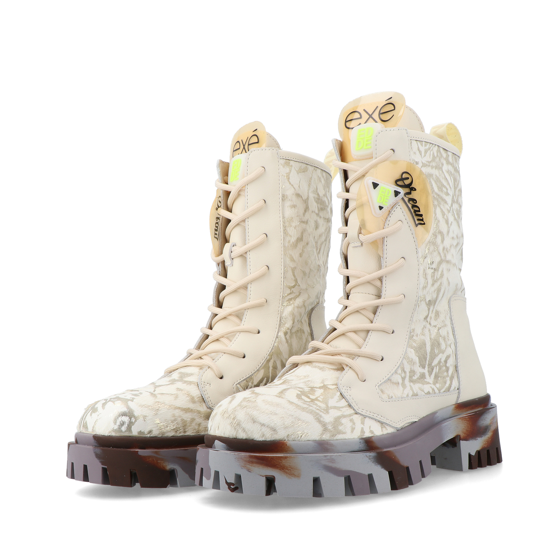 Exé 1025-1 Leather Beige