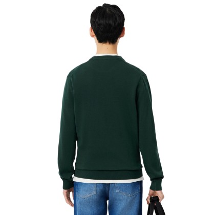 Lacoste Sweat Crewnecks Jersey Sinople