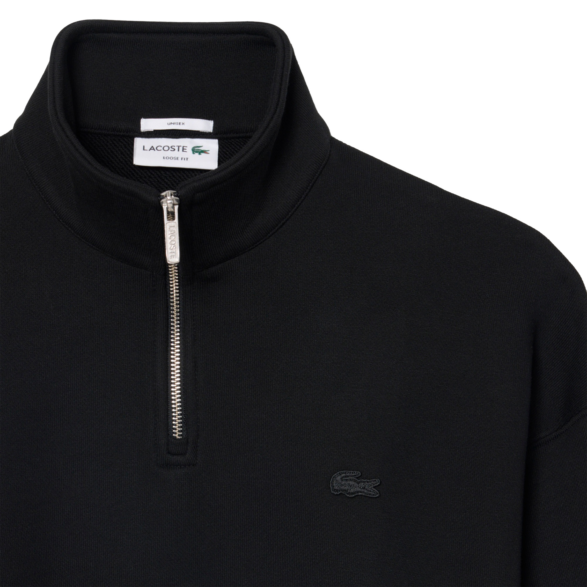 Lacoste Sweat Half-zip Black
